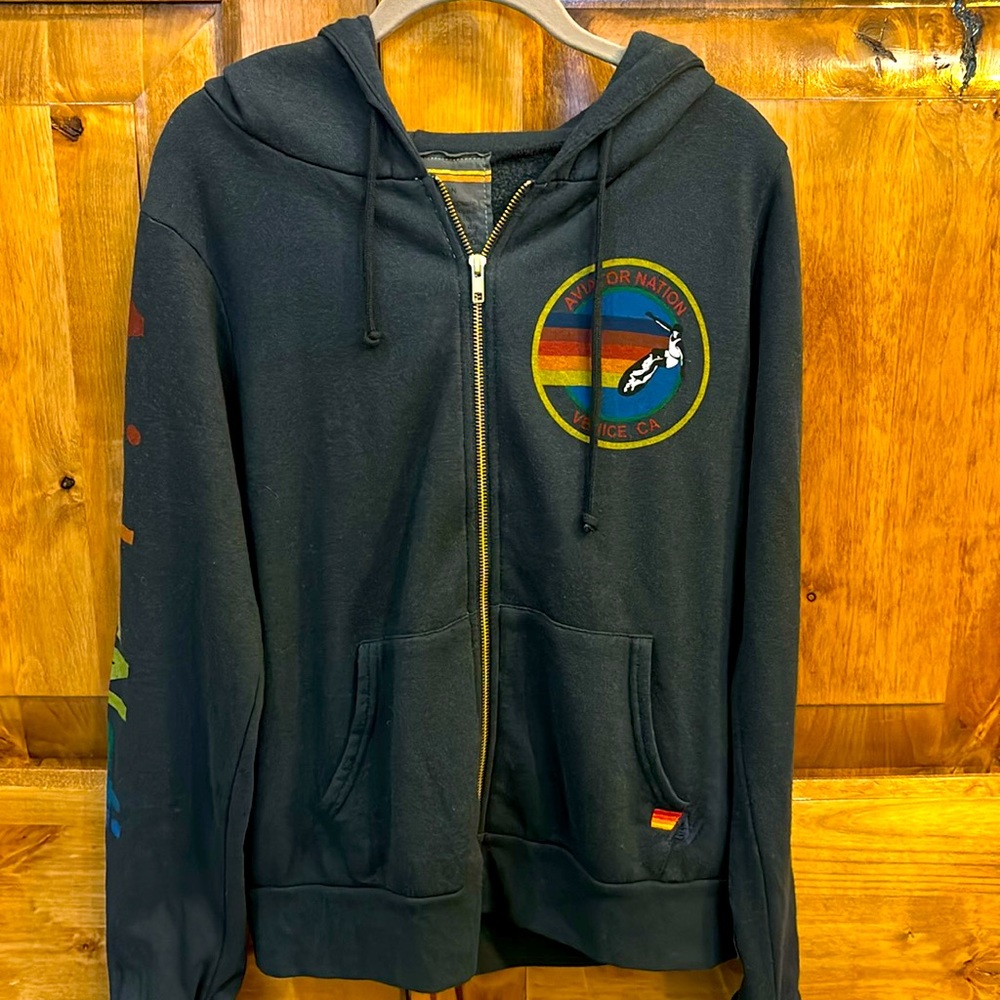 Brand new Aviator Nation zipper hoodie